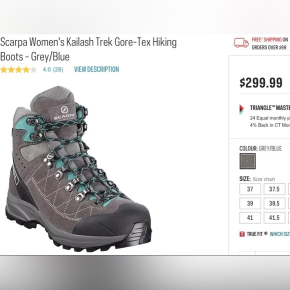 Scarpa Hiking Boots